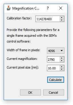 Mag calibration dialog